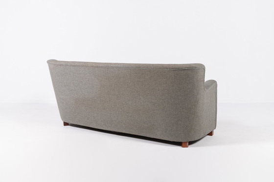 Image 1 of Skulpturales Mid Century Danish Modern Sofa, 1950er Jahre