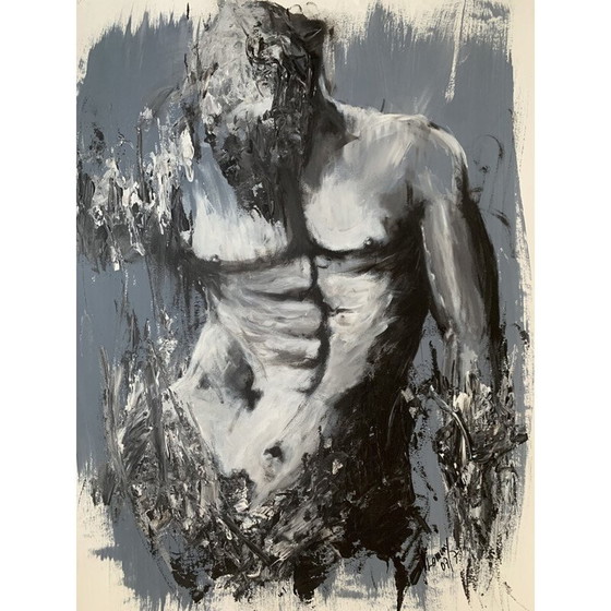 Image 1 of Vintage-Plakat Körper 3 von Lemmy Gonthier, 2014