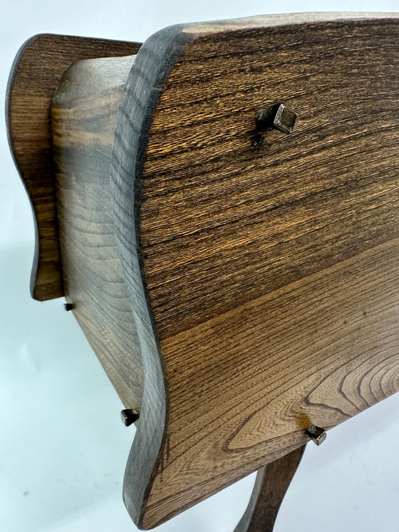 Image 1 of Brutalist Pflanzkübel aus Holz