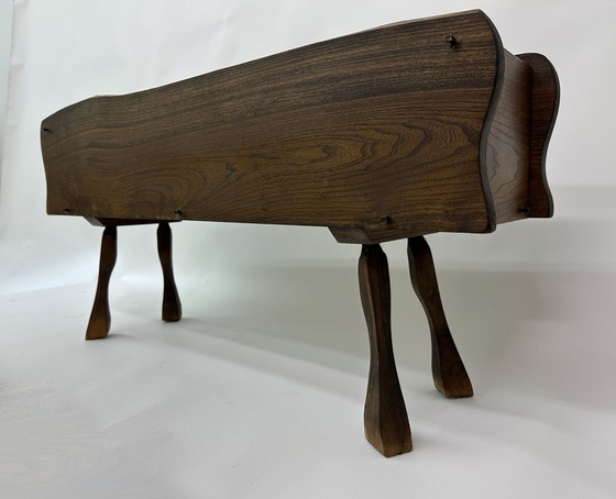 Image 1 of Brutalist Pflanzkübel aus Holz