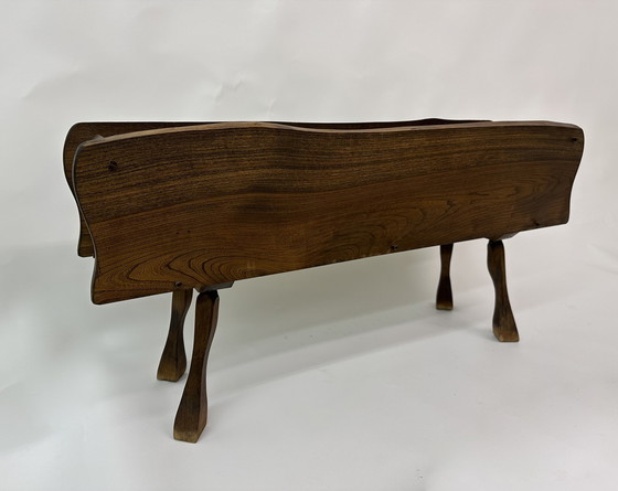 Image 1 of Brutalist Pflanzkübel aus Holz