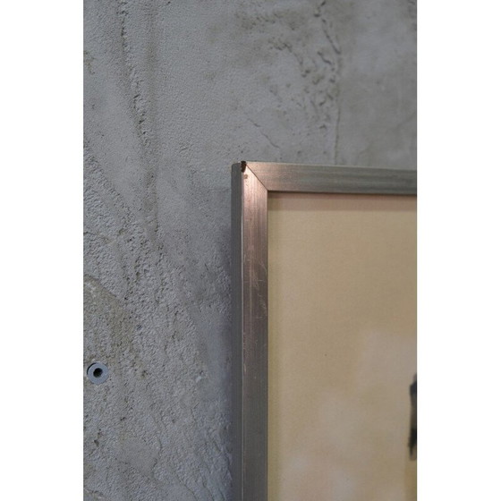 Image 1 of Alte Lithographie von Helge Cardell, Schweden 1960