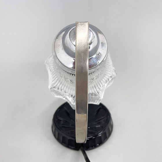 Image 1 of Vintage Tischlampe aus Metall und Keramik, Tschechoslowakei 1960
