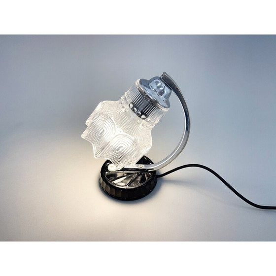 Image 1 of Vintage Tischlampe aus Metall und Keramik, Tschechoslowakei 1960