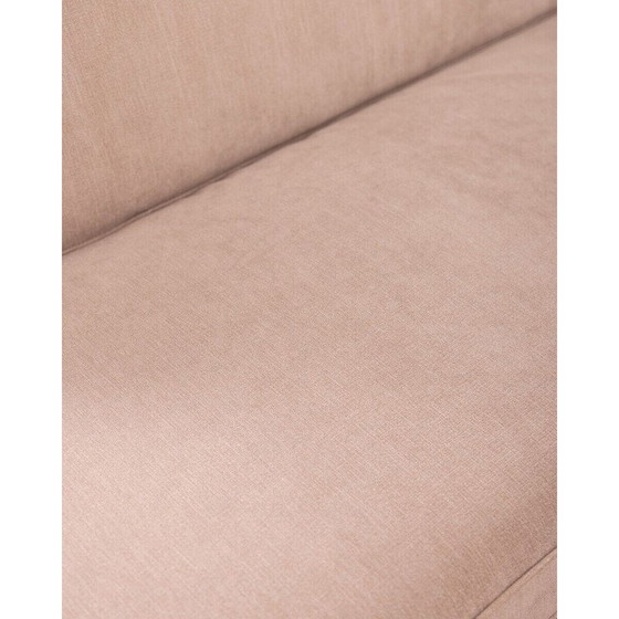 Image 1 of Vintage Sofa in Teakholz und grauem Stoff, Dänemark 1960