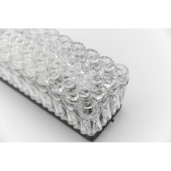 Image 1 of Deckenlampe aus verglastem Glas und Metall, 1960