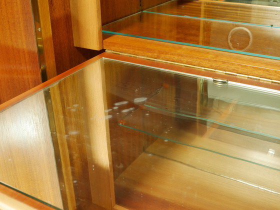 Image 1 of Vintage Highboard /Wohnzimmerschrank mit Bar, 50er Jahre, Germany