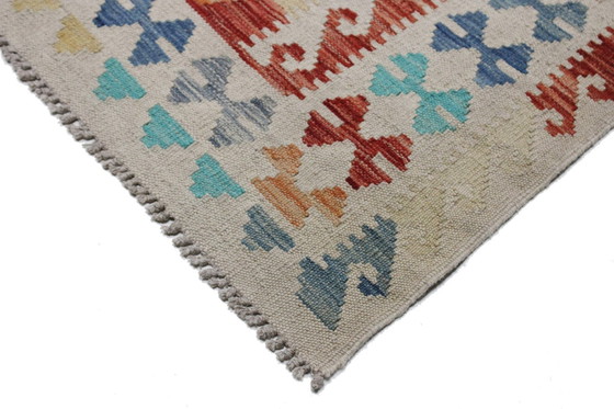 Image 1 of Original Old Style Kelim Afghan 291 X 204 Cm Top Zustand