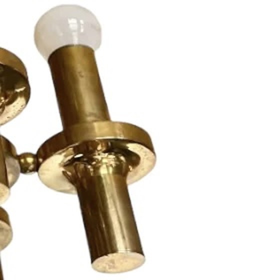 Image 1 of Gaetano Sciolari Kupfer-Kronleuchter