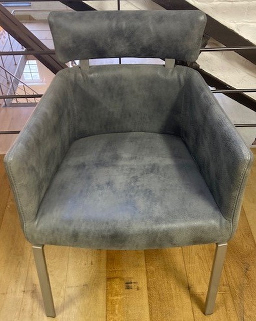 4x L'ancora Ledersessel