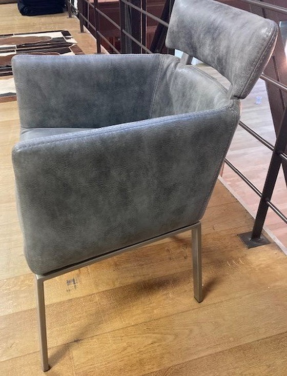 Image 1 of 4x L'ancora Ledersessel