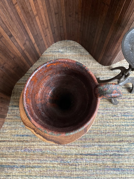 Image 1 of Vinatge brutalistische hohe Vase