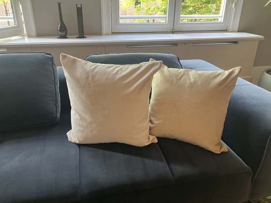 Image 1 of 6 x Nobilis-Samtkissen