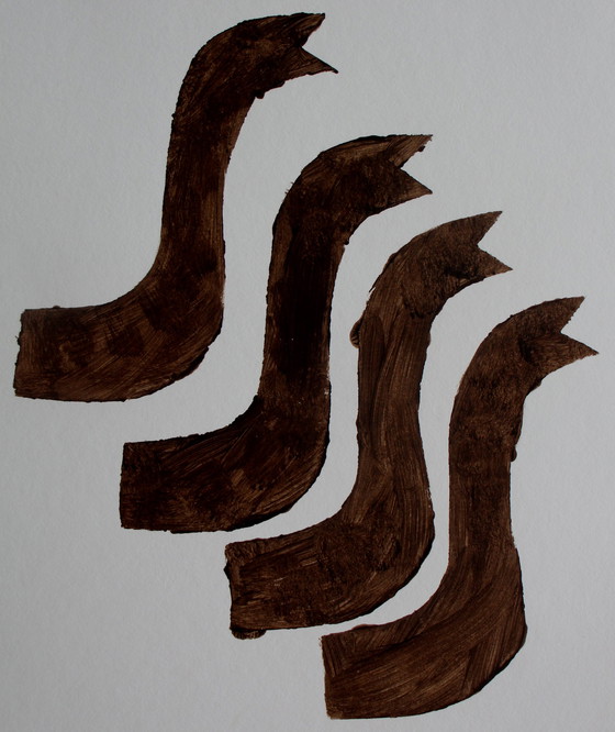 Image 1 of Klaas Gubbels: Schablonendruck - 2006