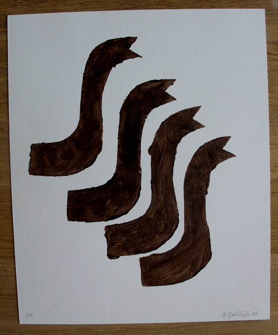 Image 1 of Klaas Gubbels: Schablonendruck - 2006