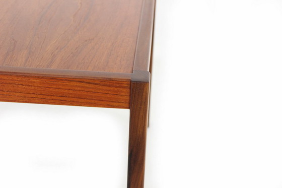 Image 1 of Olli Borg / Jussi Peippo for Asko Finnland, Mid-Century Teak Coffee Table / Couchtisch 