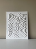 Abstrakte Wanddekoration von Studio Nuna
