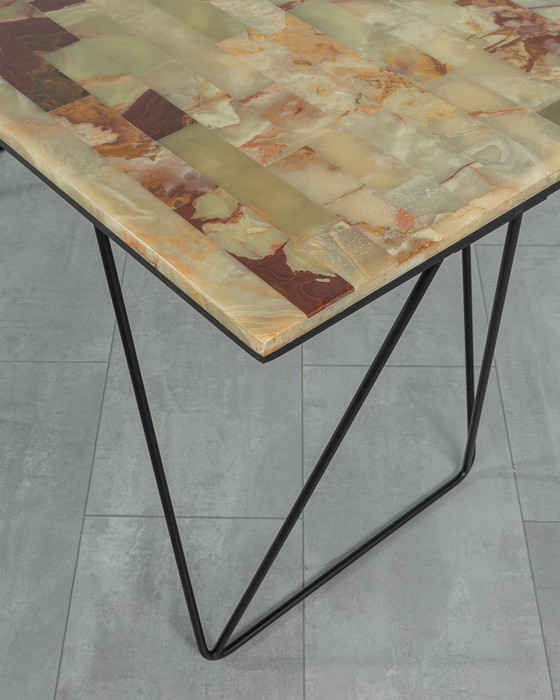 Image 1 of Vintage Schreibtisch aus Onyx