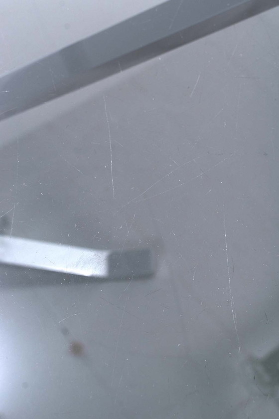 Image 1 of Chrom Couchtisch aus den 70er Jahren