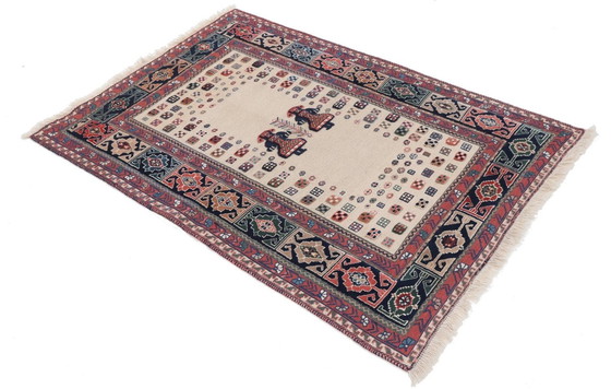 Image 1 of Wolle Handgewebte Nimbaft Teppich 3D Relief Look & Feel - Dekor Teppich