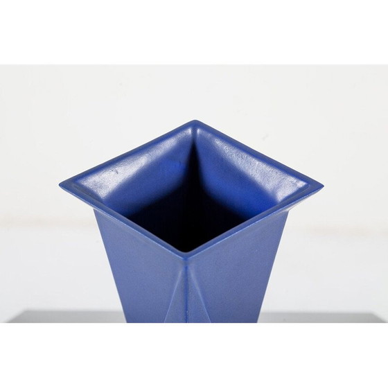 Image 1 of Vintage Keramikvase von Jan van der Vaart für Makkum, Niederlande 1980