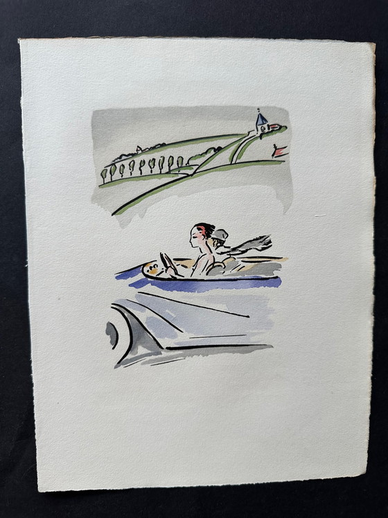 Image 1 of Kees van Dongen La Garconne 1925 Pochoir