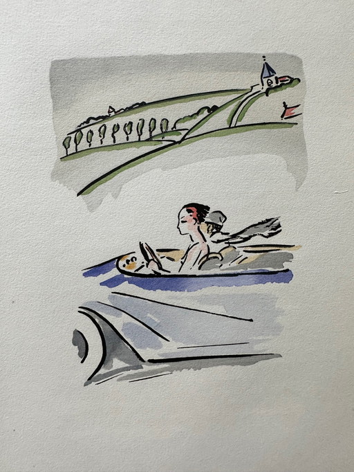 Kees van Dongen La Garconne 1925 Pochoir