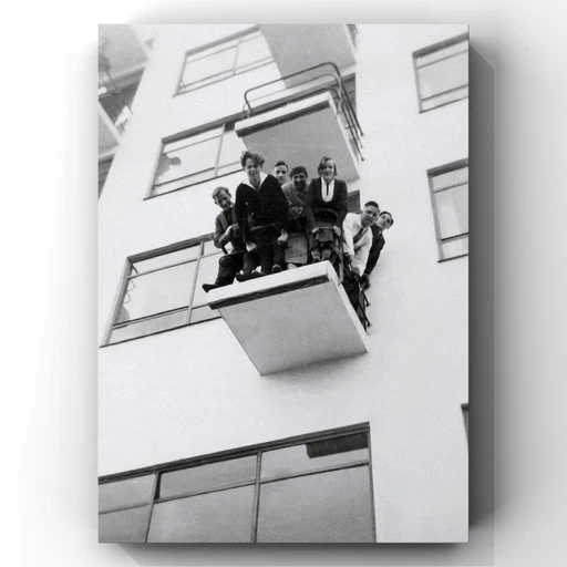 Bauhaus | Studenten in Dessau, 1930er Jahre | 1X Fine Art Print