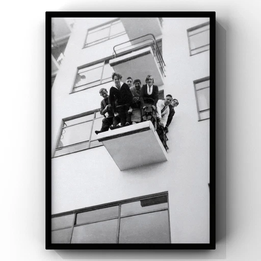 Bauhaus | Studenten in Dessau, 1930er Jahre | 1X Fine Art Print