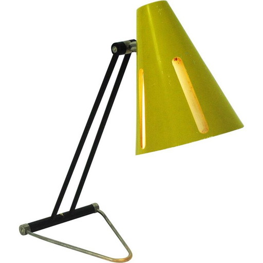 Vintage-Tischlampe von H.Th.JA Busquet für Hala Zeist, 1950er Jahre