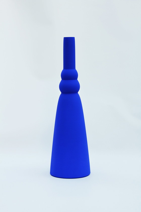 Image 1 of Morandi® - Hommage an Giorgio Morandi & Yves Klein - Vasen-Set - Exklusive Kollektion - Ikb