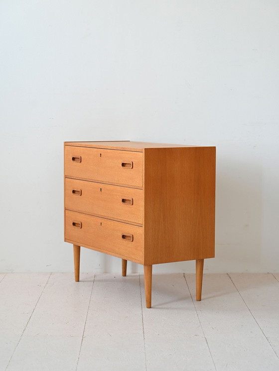 Image 1 of Vintage Kommode mit drei Schubladen