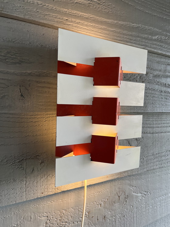 Image 1 of Geometrische Wandleuchte von JJM Hoogervorst für Anvia Almelo