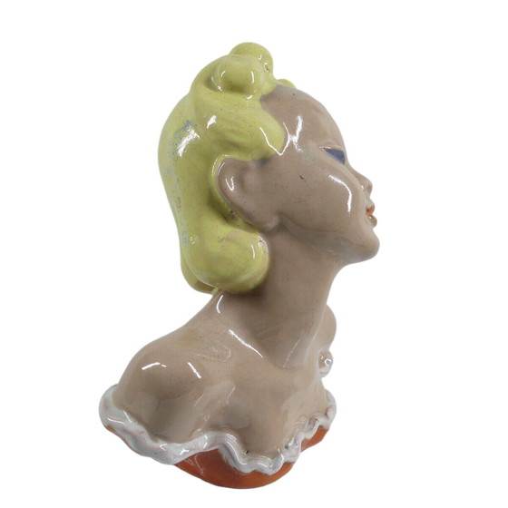 Image 1 of Art Deco Büste Komlos Keramik