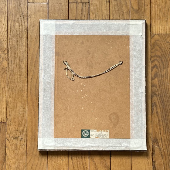 Image 1 of Gemälde Rahmen Lithographie Unter Glas Zeichnung Von Henry Eeles Aquila Adalberti Und Aquila Mogilnik (Adler)