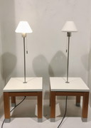 2x Jan Des Bouvrie Unlimited Tische+Lampe für Quasar