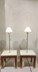 2x Jan Des Bouvrie Unlimited Tische+Lampe für Quasar
