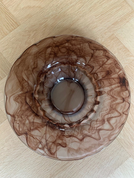 Deutsche Art Deco Wolkenschale - Oralit - Walther Glas