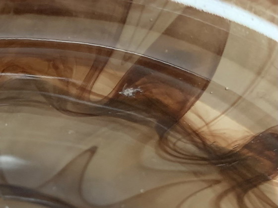 Image 1 of Deutsche Art Deco Wolkenschale - Oralit - Walther Glas