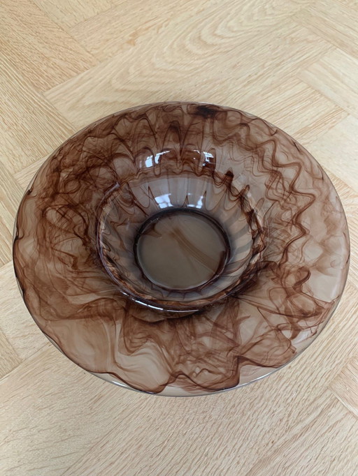 Deutsche Art Deco Wolkenschale - Oralit - Walther Glas