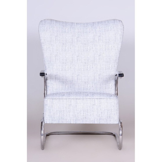 Image 1 of Vintage Bauhaus Sessel aus Chromstahl für Kovona, Deutschland 1930