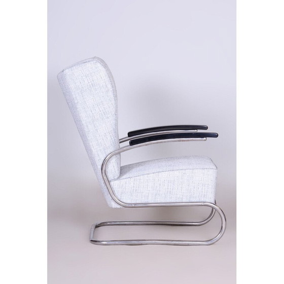 Image 1 of Vintage Bauhaus Sessel aus Chromstahl für Kovona, Deutschland 1930