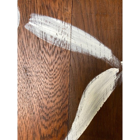 Image 1 of Alte Gouache "Mann in Weiß" auf Holzplatte von Mesnager, 2021