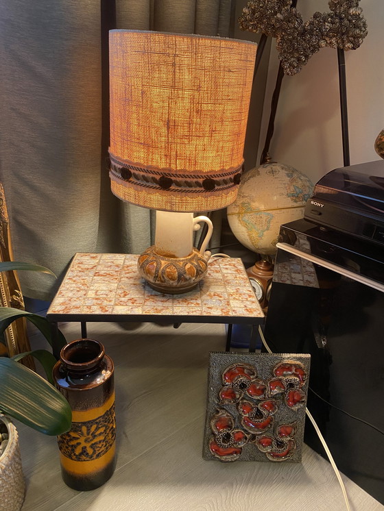Image 1 of Vintage W-Germany Keramiklampe