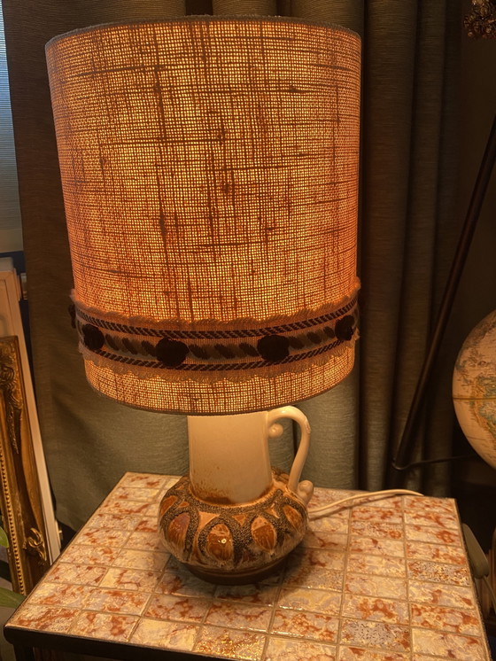 Image 1 of Vintage W-Germany Keramiklampe