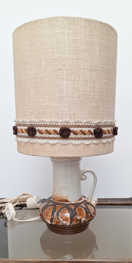 Image 1 of Vintage W-Germany Keramiklampe