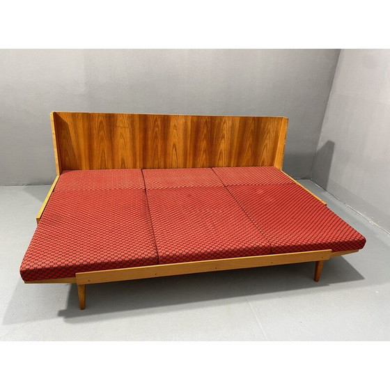 Image 1 of Mid Century Klappsofa von Drevotvar, Tschechoslowakei 1970er Jahre