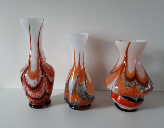 Image 1 of Carlo Moretti in Empoli Glasvase, Nr. 2