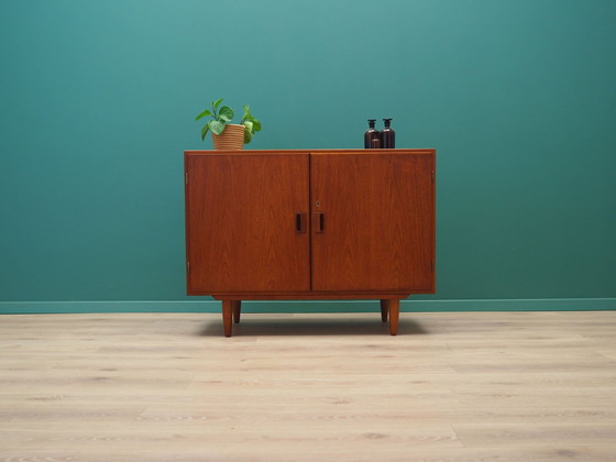 Image 1 of Teakholz-Schrank, Dänisches Design, 1960er Jahre, Designer: Børge Mogensen, Hersteller: Søborg Møbler
