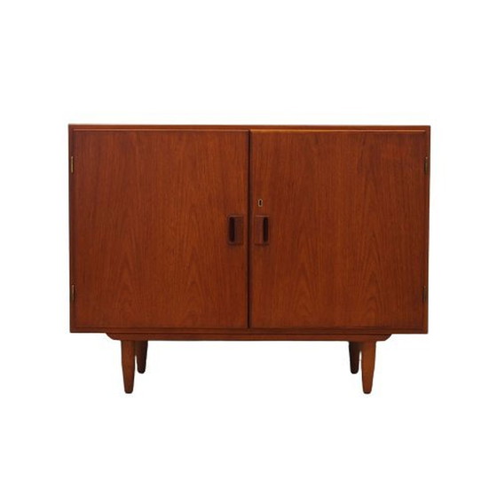 Image 1 of Teakholz-Schrank, Dänisches Design, 1960er Jahre, Designer: Børge Mogensen, Hersteller: Søborg Møbler
